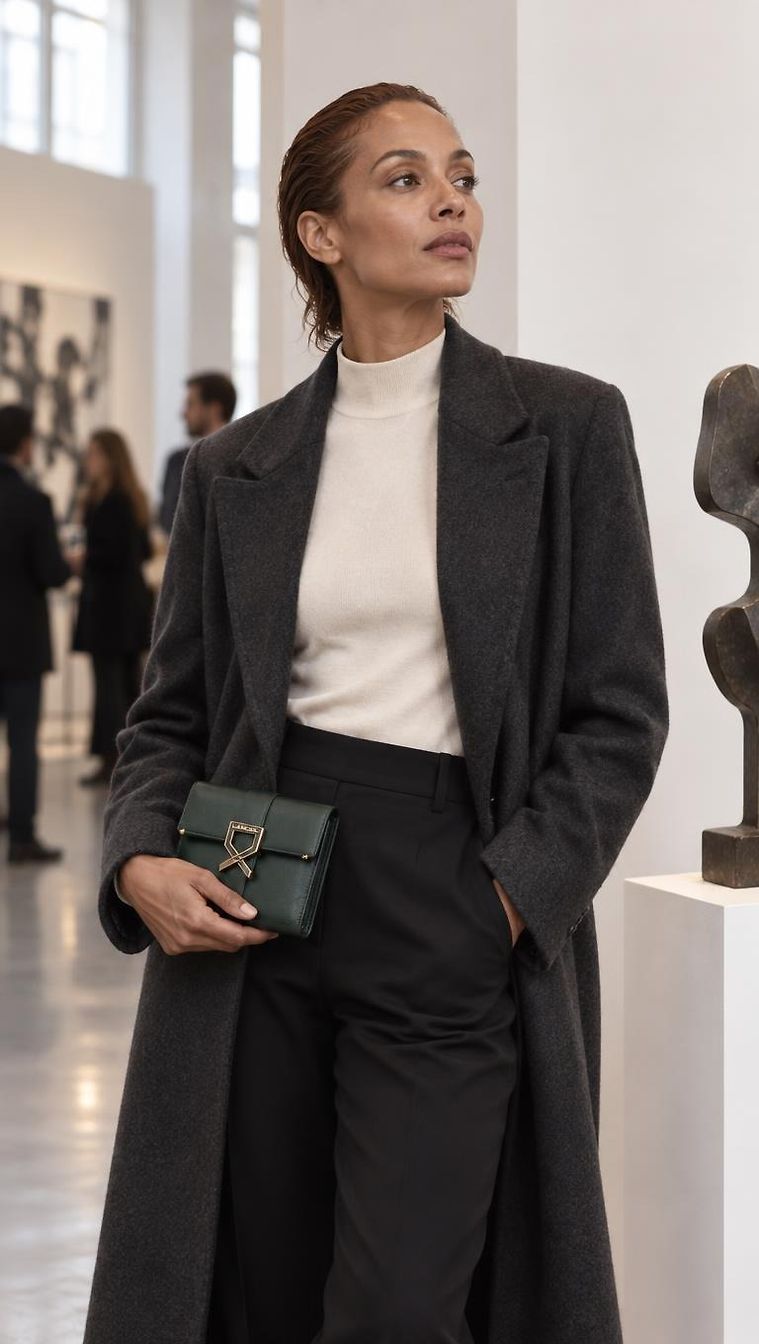 Lancel · Look Minimaliste Automne Jour à Paris par KlaraMaria_8364 | JoliCloset #3760