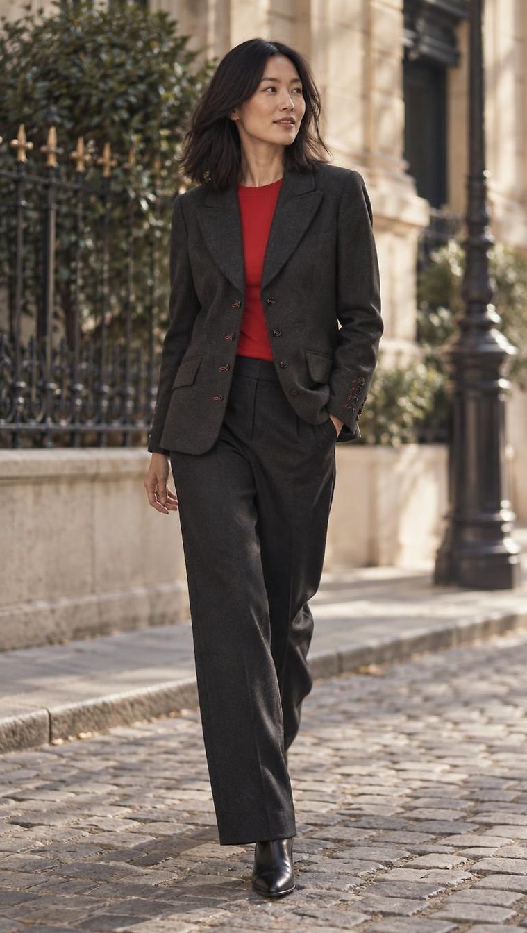 Escada · Chic Winter Day look in Paris by Miss60s70s_2182 | JoliCloset #3415