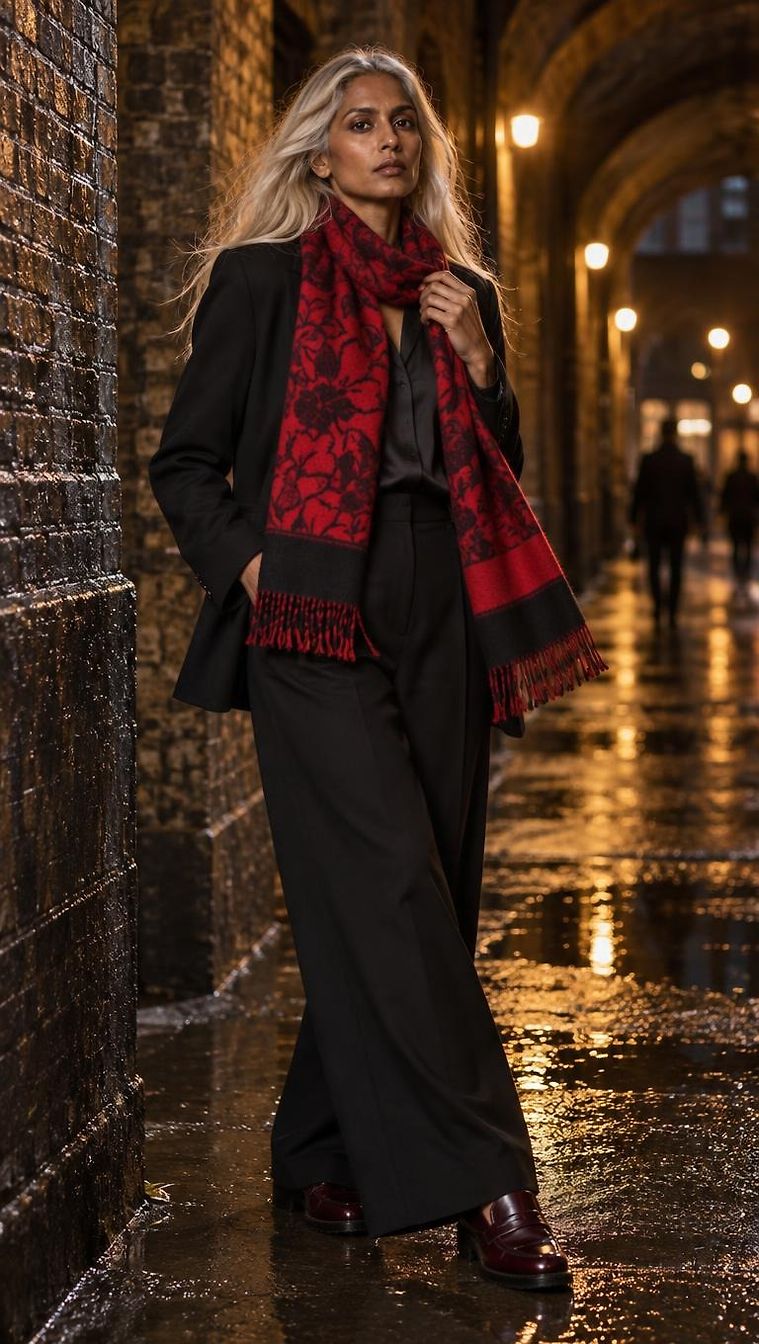 Jean Louis Scherrer · Look Chic Automne Nuit à London par KlaraMaria_8364 | JoliCloset #4291