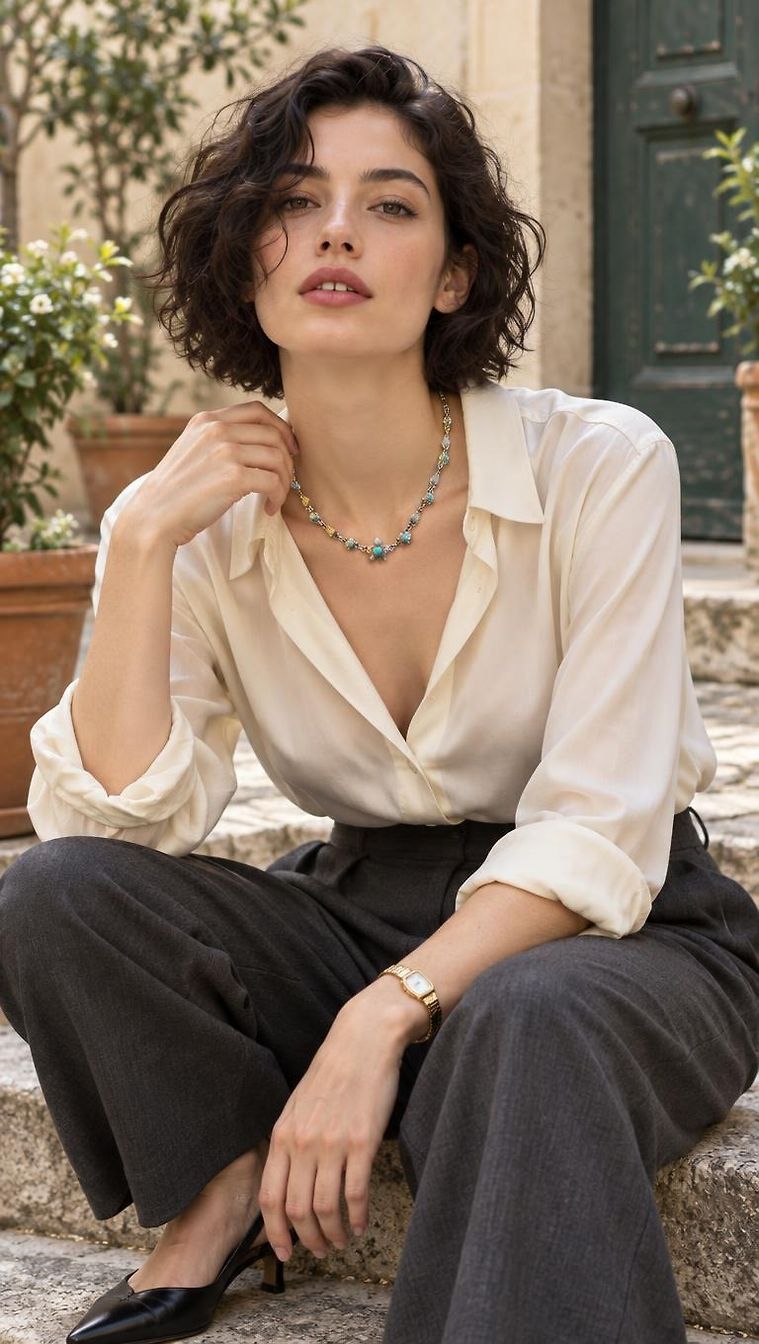 Look Chic Primavera Dia em Milan por Alejandro0289_6844 | JoliCloset #4254