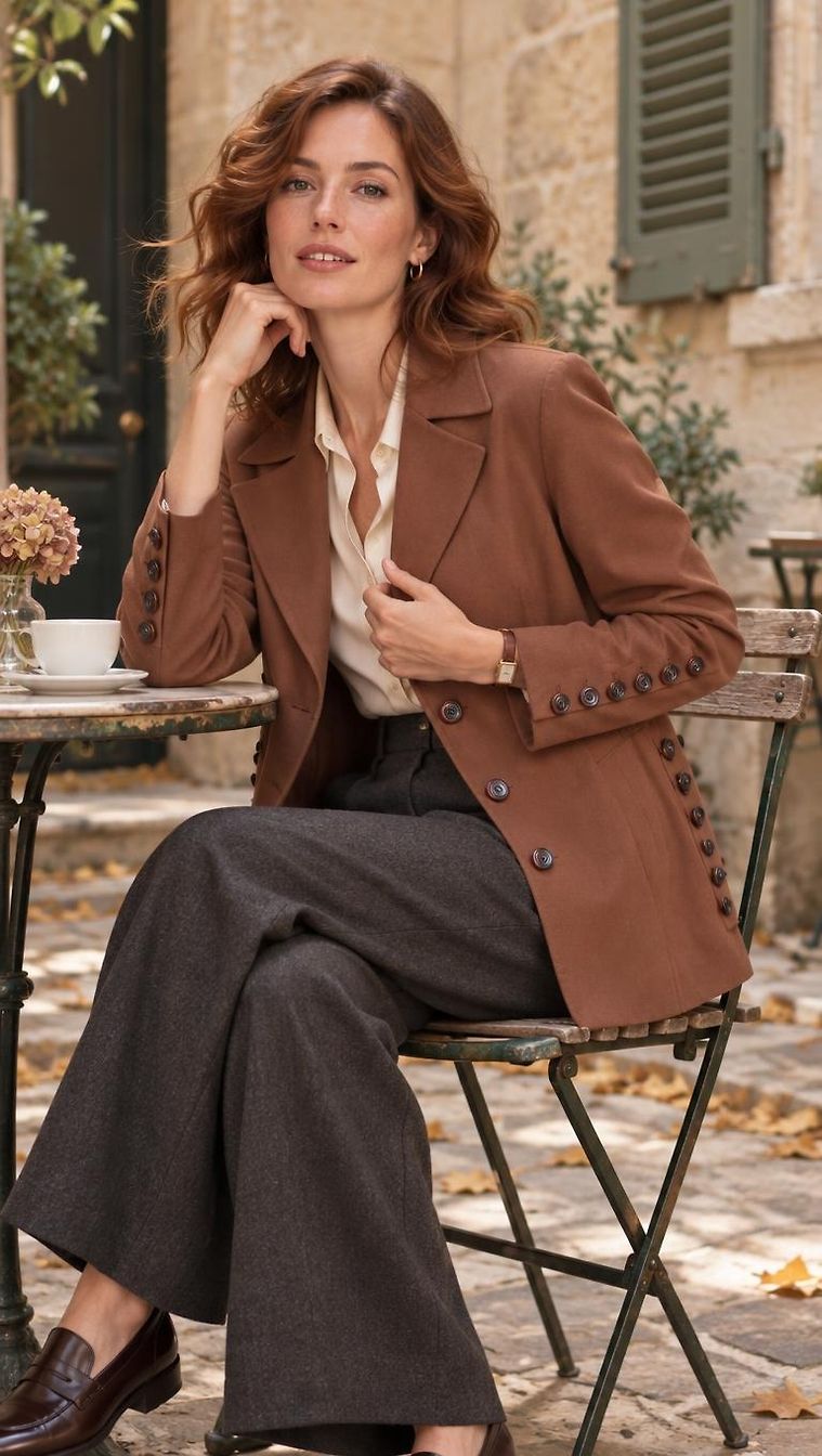 Lolita Lempicka · Look Chic Autunno Giorno a Parisgros plan sur les boutons derrière di Soprana_5697 | JoliCloset #5479