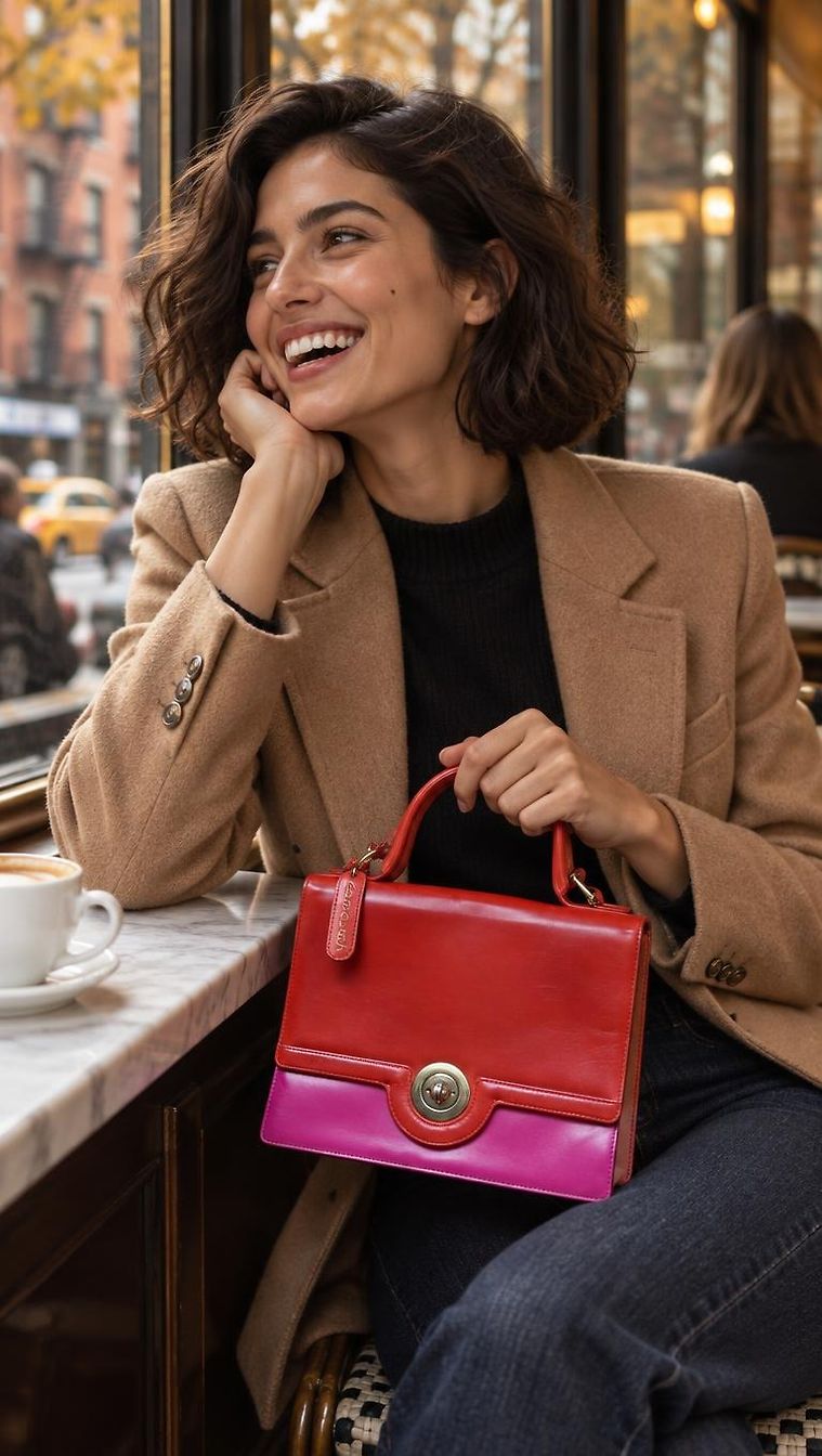 Georges Rech · Chic Fall Day look in New York by Soprana_5697 | JoliCloset #4522