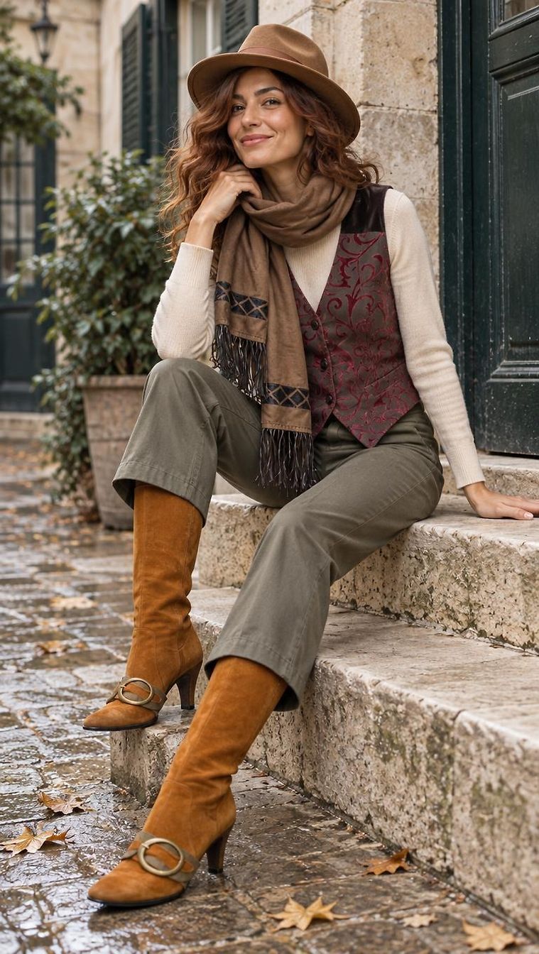Georges Rech & Michel Vivien · Look Minimalista Otoño Día en Paris por Soprana_5697 | JoliCloset #4973