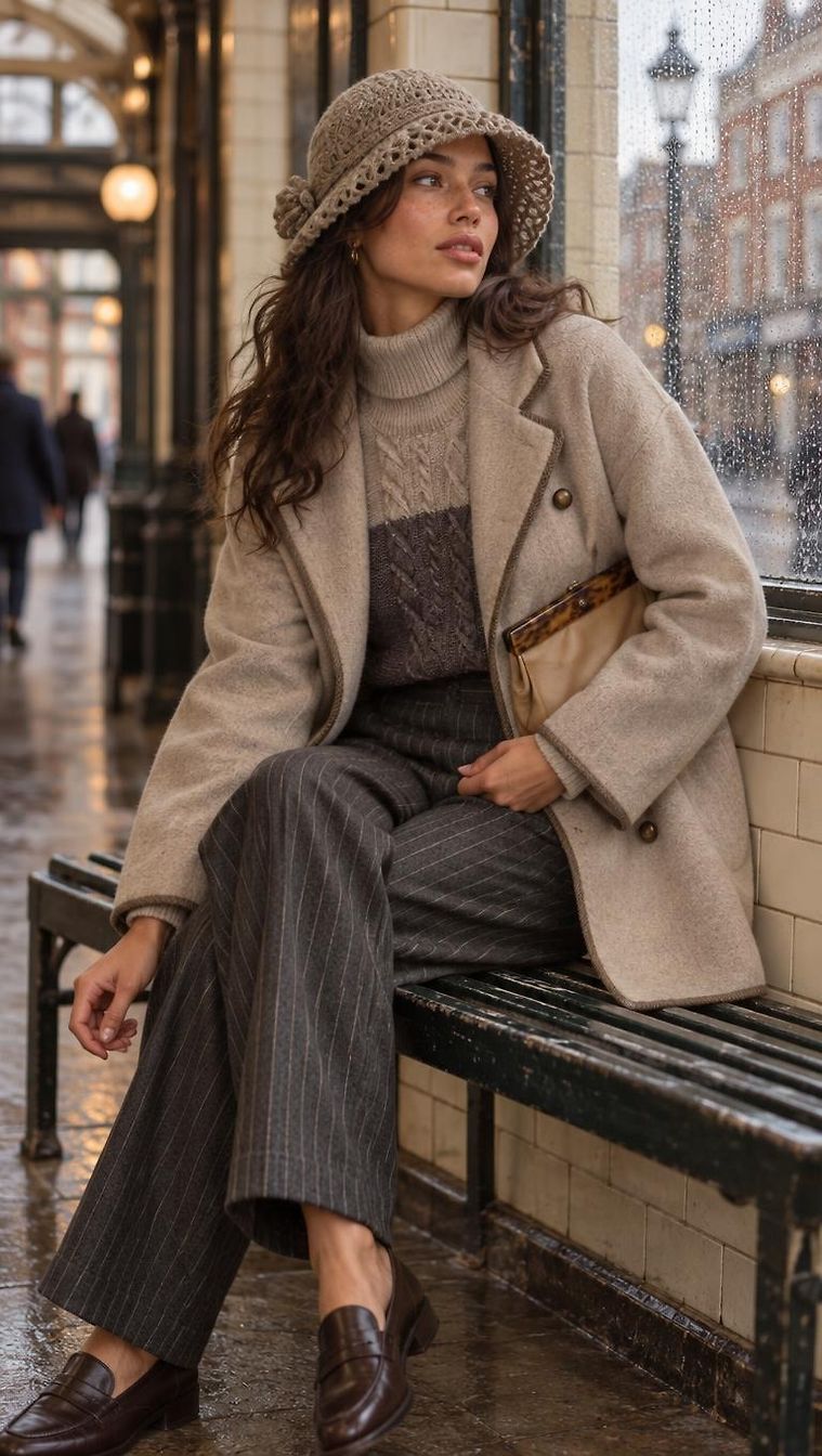 Zara · Chic Fall Day look in Londres by Soprana_5697 | JoliCloset #5290