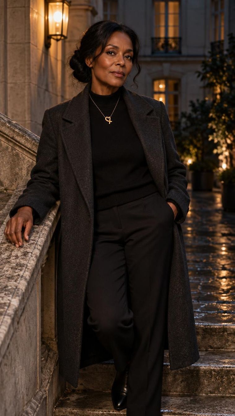 Tiffany & Co · Look Minimalista Otoño Noche en Paris por VintageSousou_1271 | JoliCloset #5464