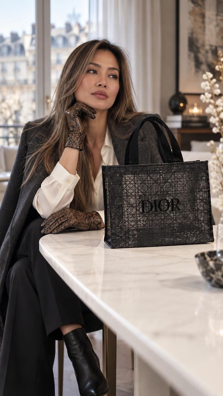 Dior & Just Cavalli · Chic Winter Day look in C by Nadia_1889 | JoliCloset #4801