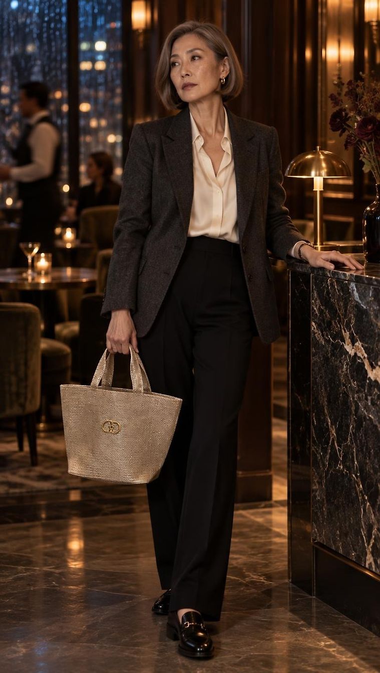 Dior · Chic Fall Night look in C by Nadia_1889 | JoliCloset #4215