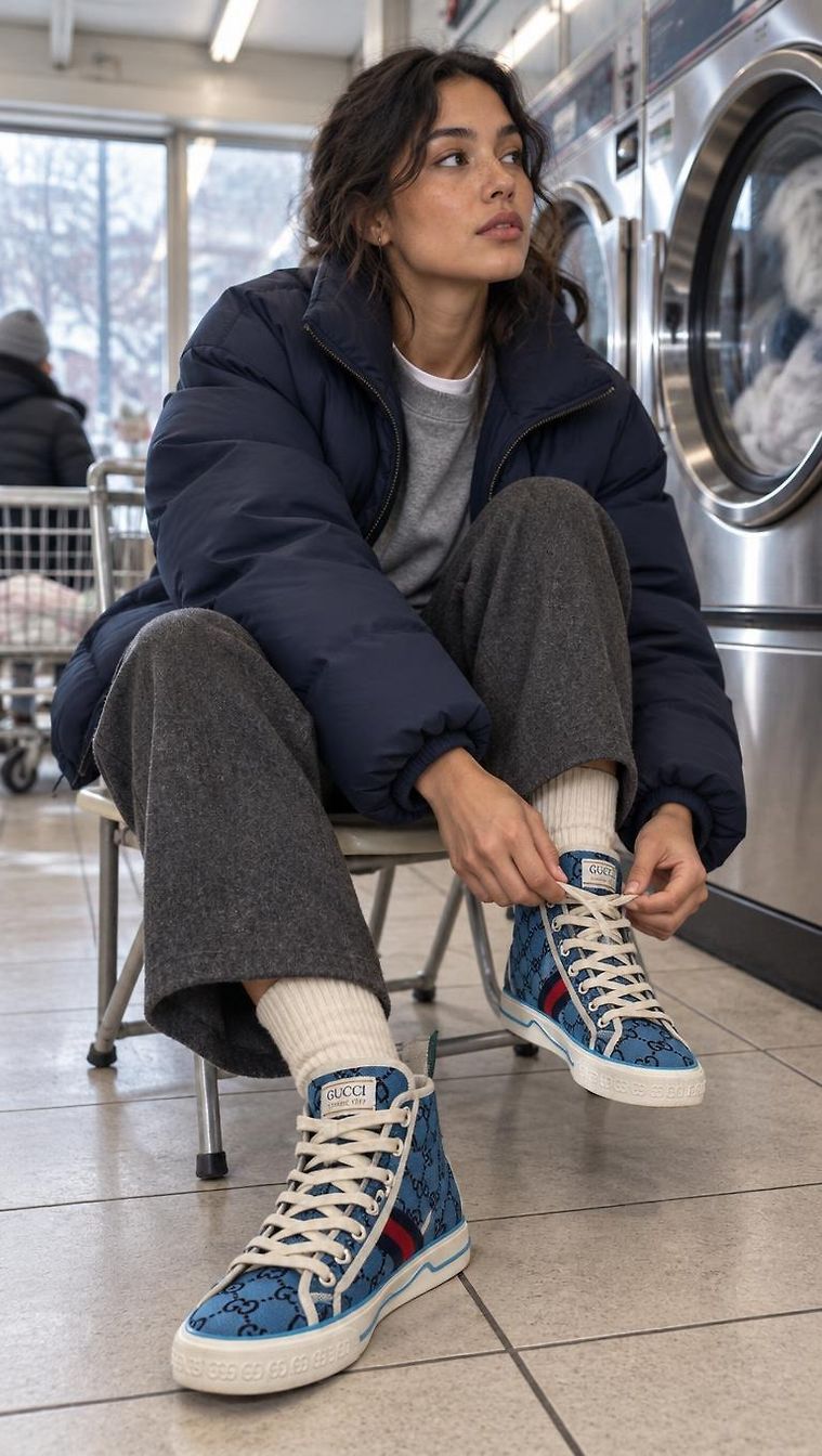 Gucci · Streetwear Winter Day look in C by Nadia_1889 | JoliCloset #4424