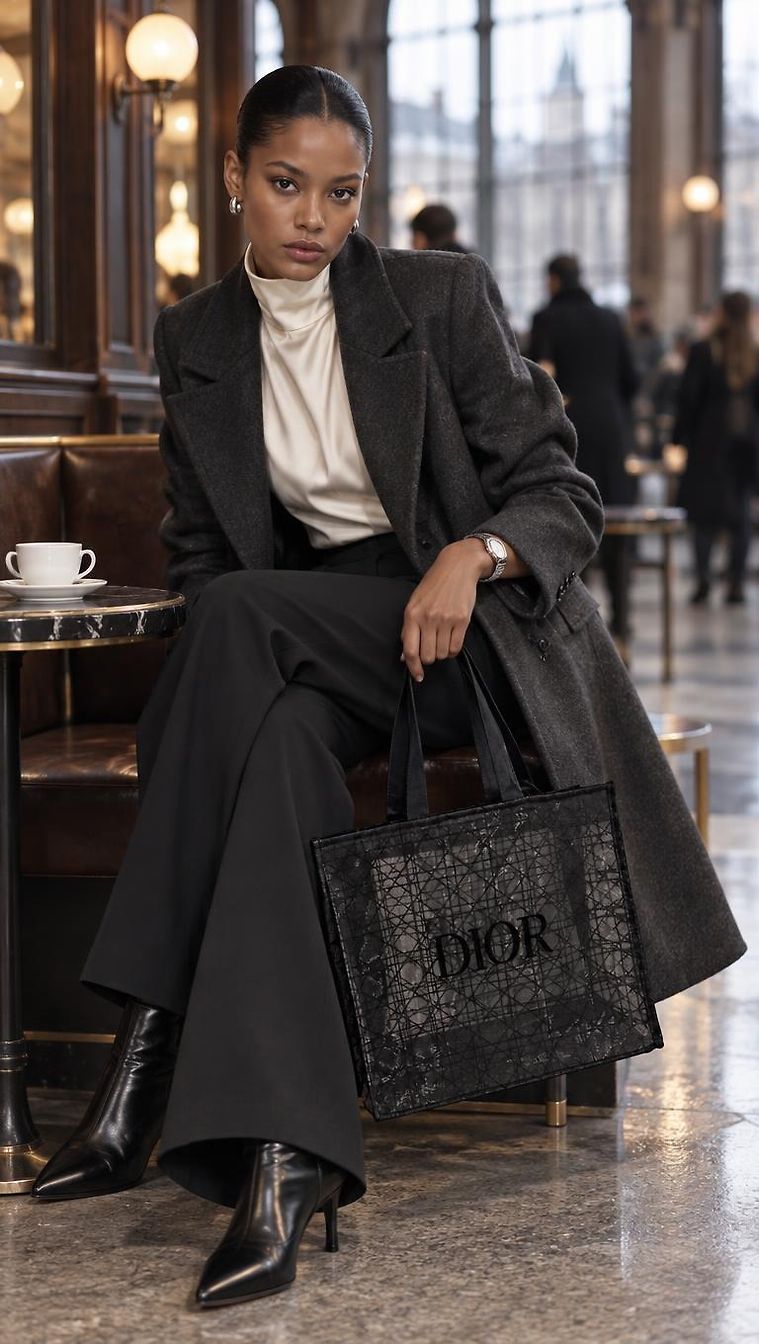 Dior · Formal Winter Day look in C by Nadia_1889 | JoliCloset #4342