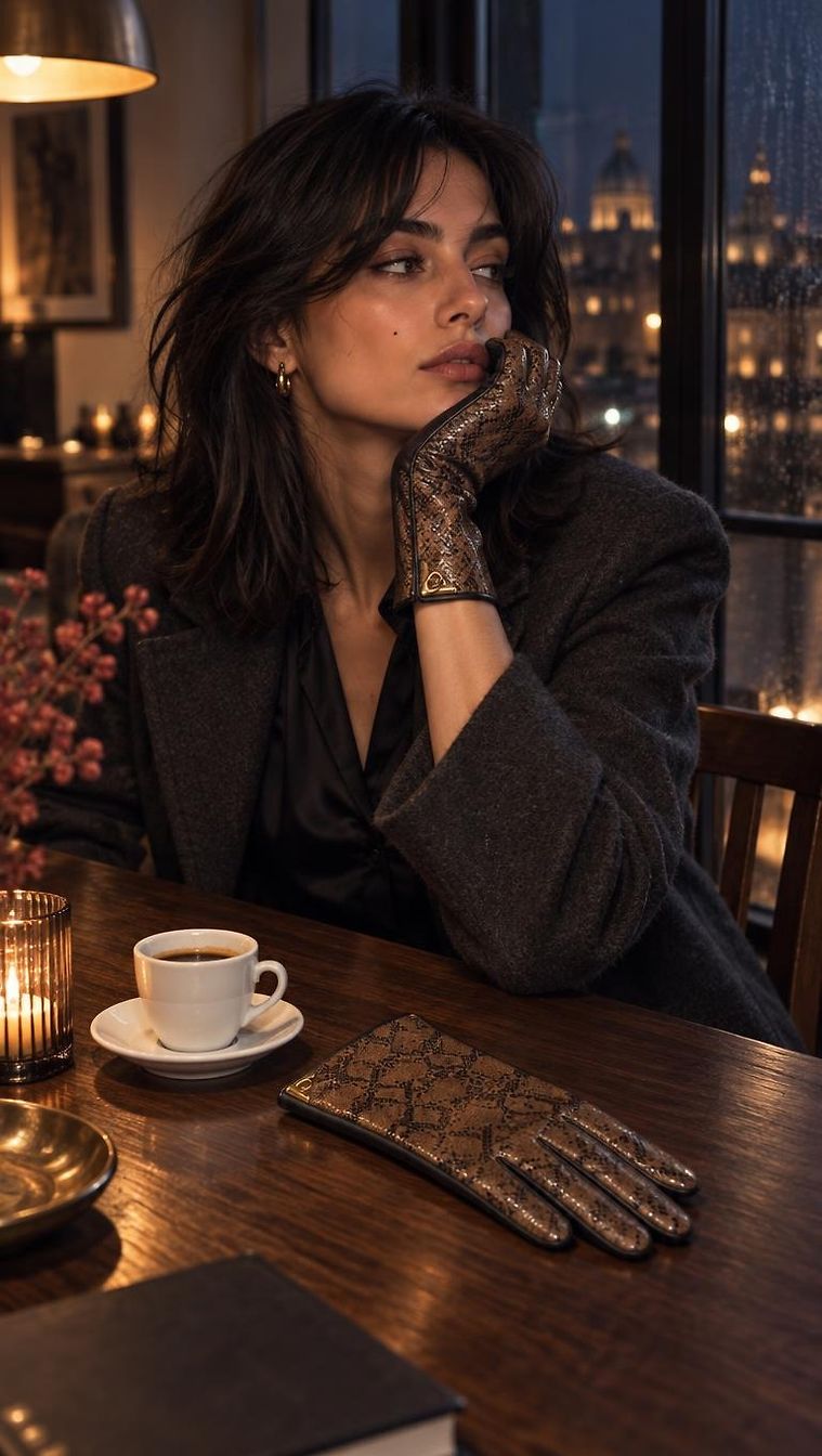 Just Cavalli · Chic Winter Night look in C by Nadia_1889 | JoliCloset #4532