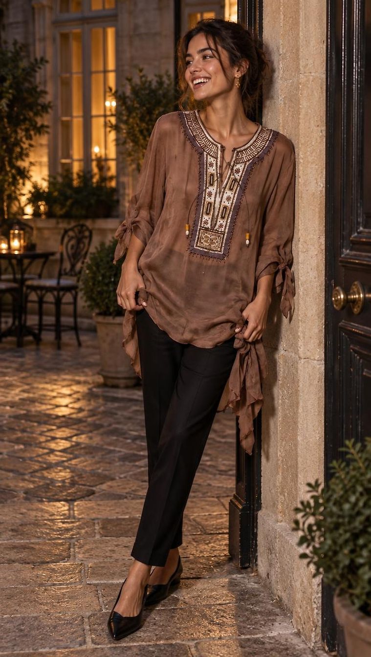 Evening Summer Night look in Paris by Soprana_5697 | JoliCloset #3898