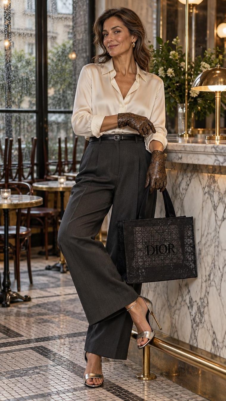 Look Dior & Casadei por Nadia_1889 | JoliCloset #5242