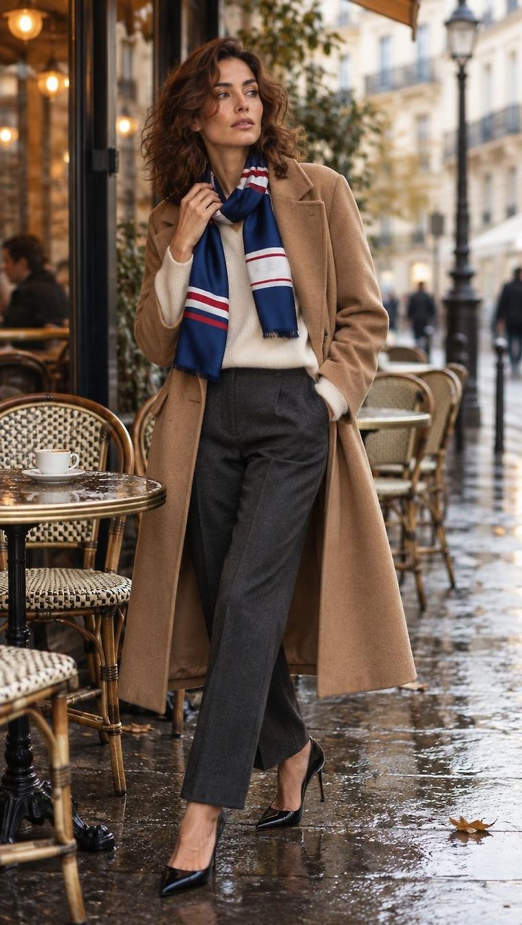 Hermès · Look Chic Automne Jour à Paris par Soprana_5697 | JoliCloset #4968