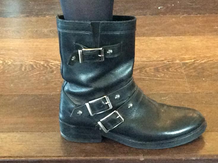 The Kooples Ankle Boots Black Leather ref.14141 - Joli Closet