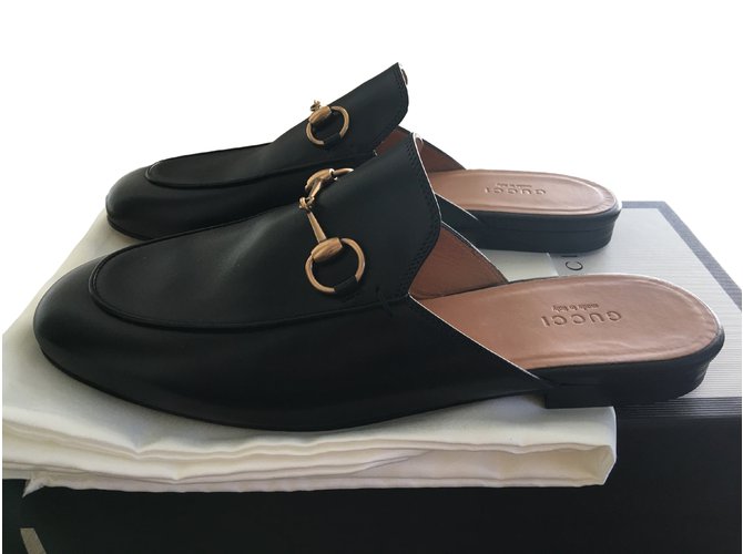 gucci princetown leather mule
