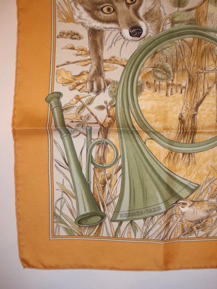 Hermès CHASSE au BOIS Multiple colors Silk ref.18535 - Joli Closet