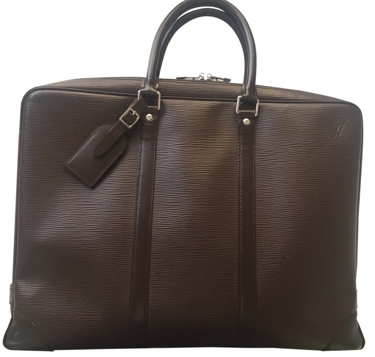 Louis Vuitton Briefcase Brown Leather ref.24767 - Joli Closet