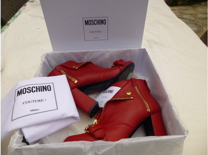 bottines moschino
