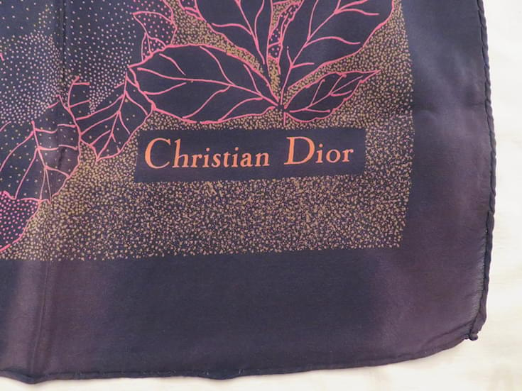 Christian Dior Scarf Blue Silk ref.30067 - Joli Closet