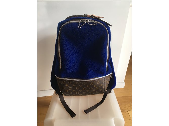 Louis Vuitton Backpacks Blue ref.33950 Joli Closet