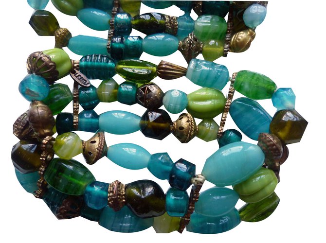 Bracelet Jonc Vintage Acrylique Coloré Eglantine