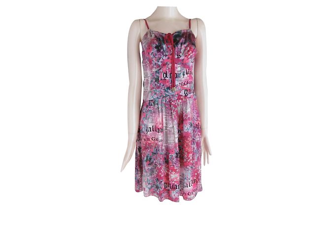 Robe Femme John Galliano Taille 14 - Occasion Très Bon état - Coupe Régulière