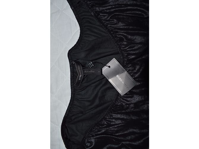 Robe Cocktail Noire BCBG Maxazria - Taille M - Mini Sans Manches - Neuf Avec étiquettes