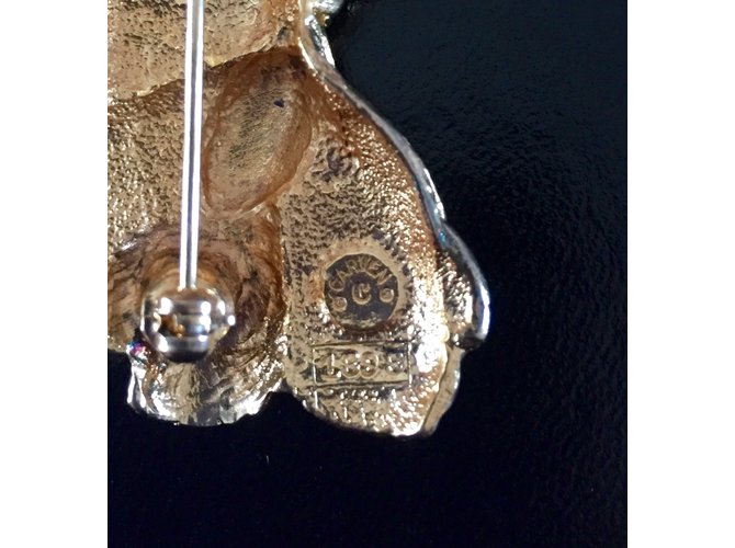 Broche Carven Doré en Acier - 25125655