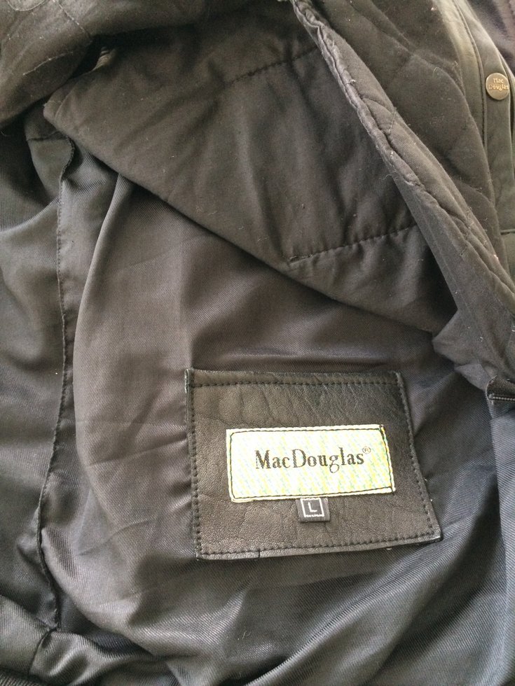 Mac Douglas Blazers Jackets Black Leather ref.49586 - Joli Closet