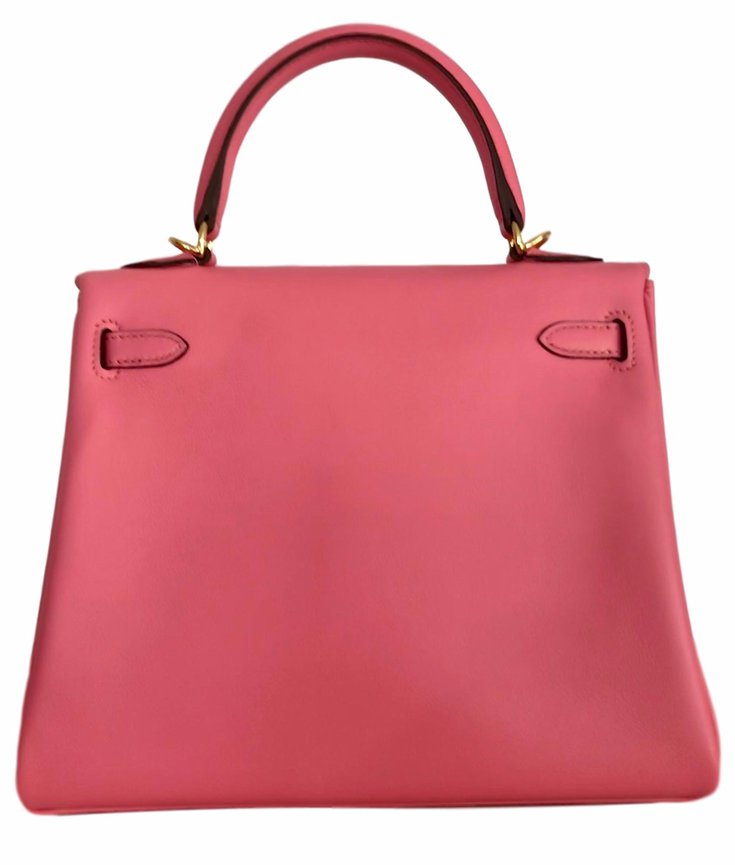 Hermès Kelly 25 Pink Leather ref.52903 - Joli Closet