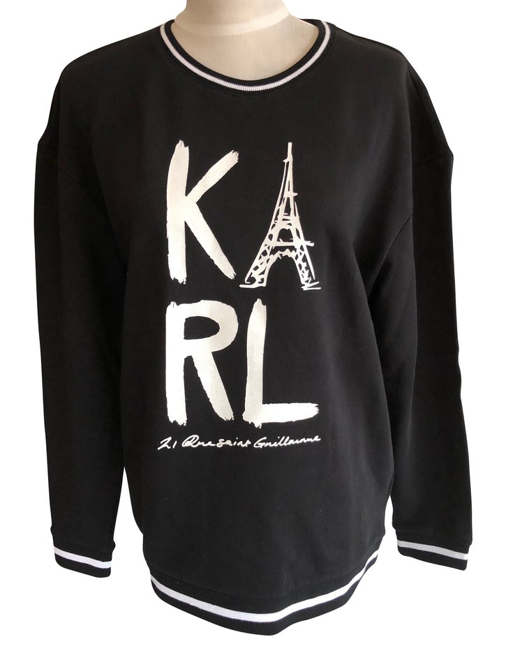 Karl Lagerfeld Knitwear Black Cotton ref.55119 - Joli Closet
