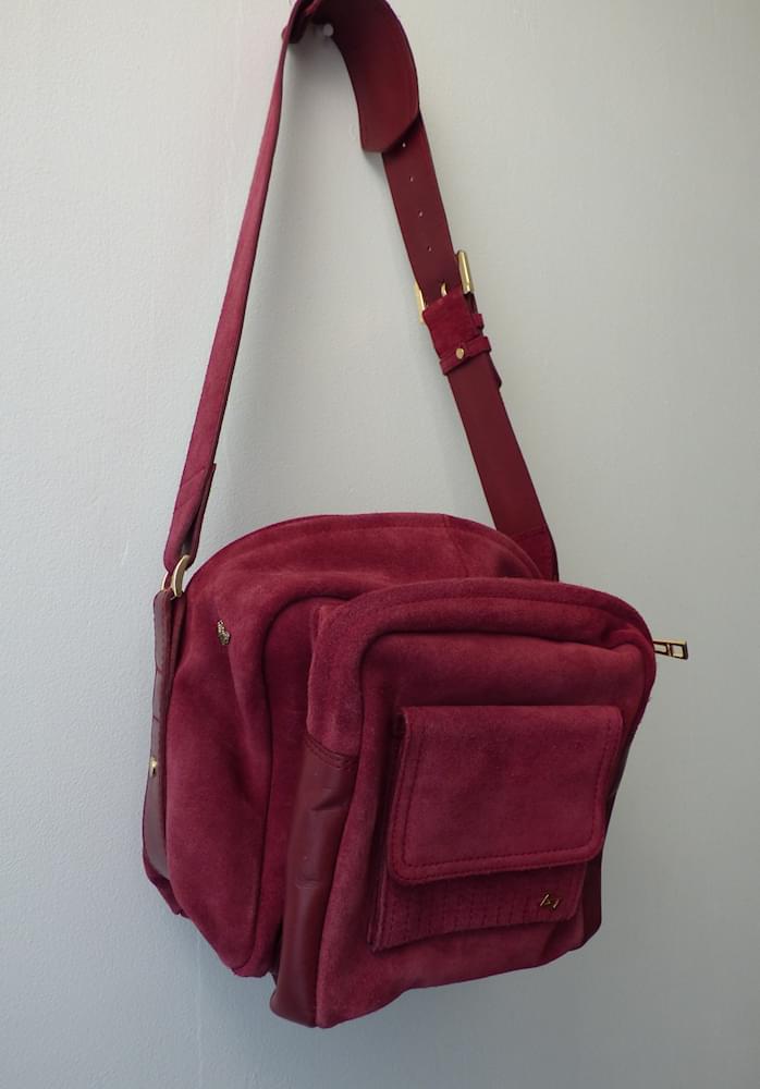 red zadig and voltaire bag