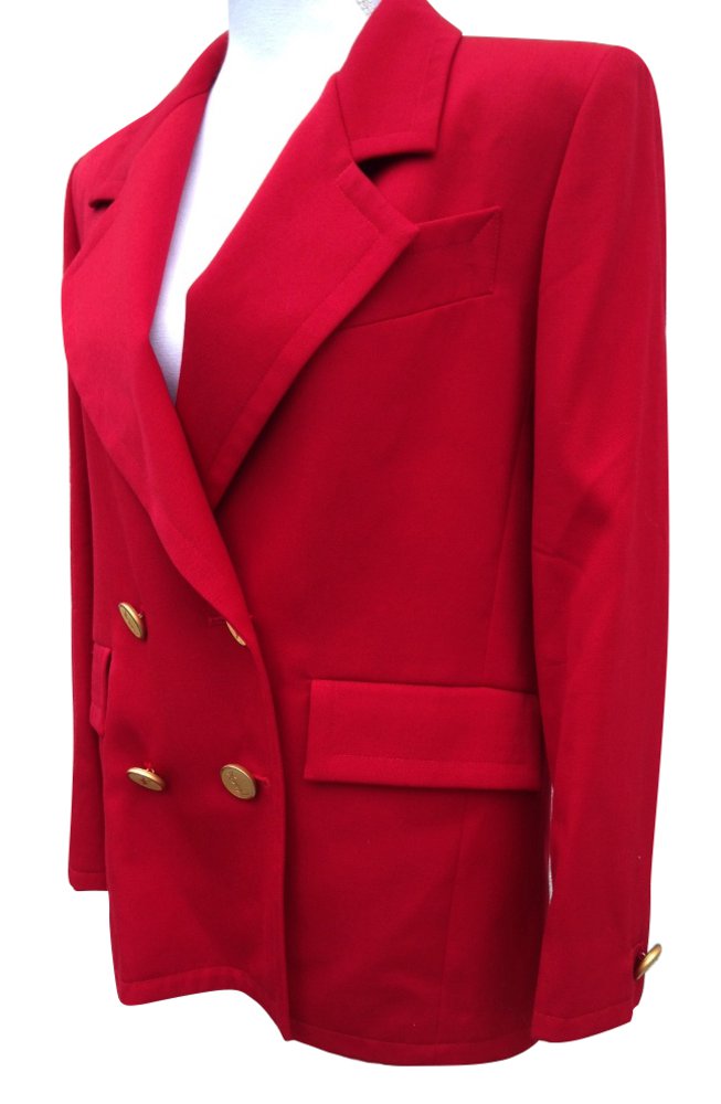 Yves Saint Laurent Jacket Red Wool ref.72231 - Joli Closet