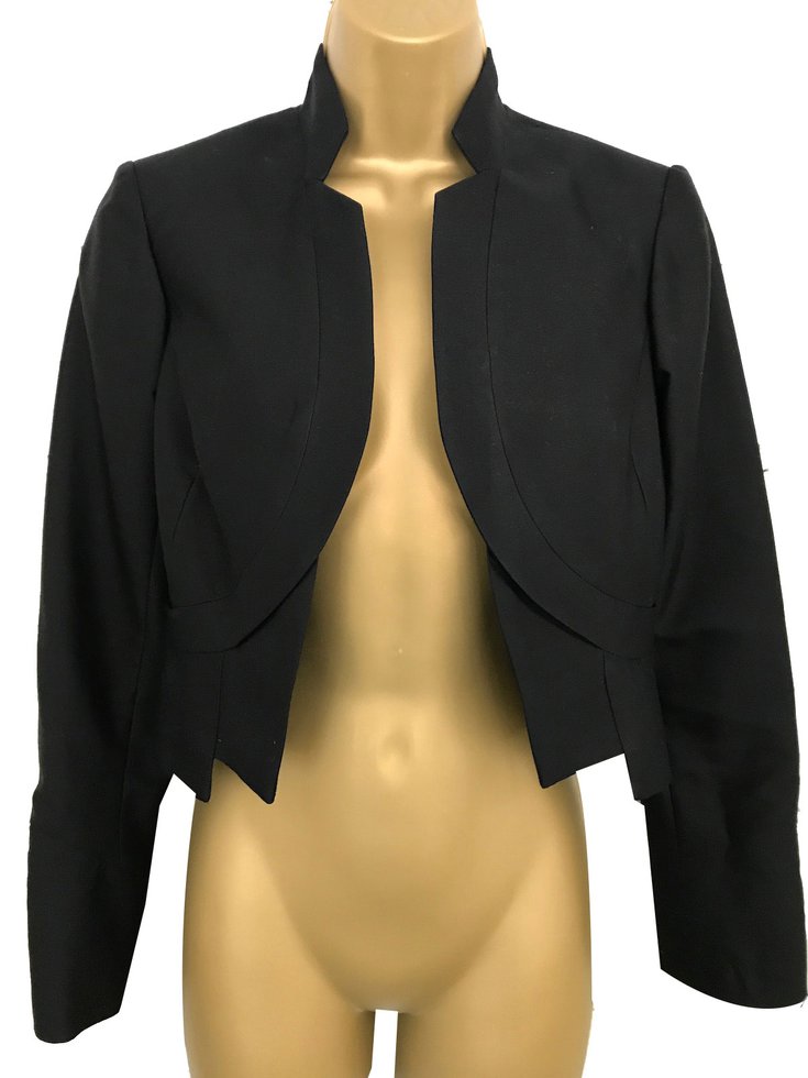 Reiss Jacket Black Silk Wool ref.72407 - Joli Closet