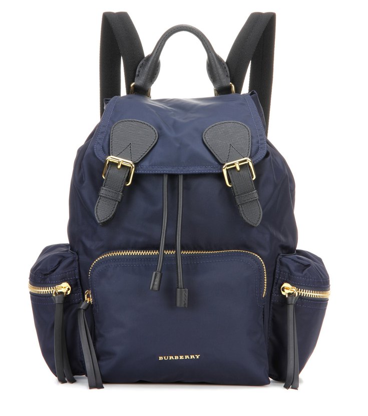 Burberry Backpacks Blue Polyamide Acrylic ref.79974 - Joli Closet