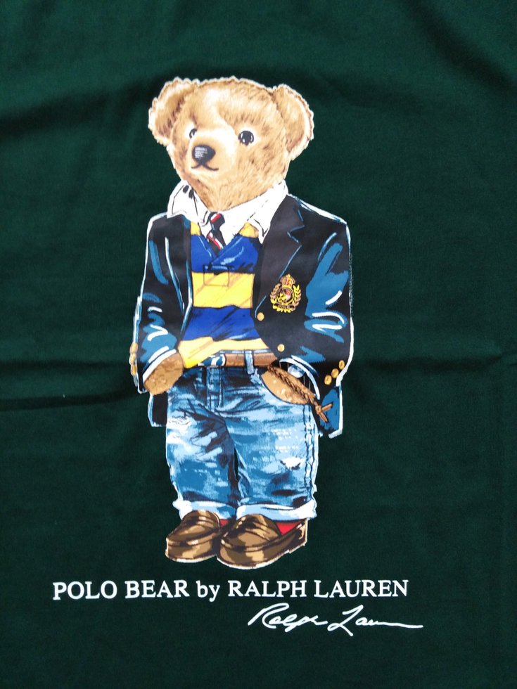 Polo Ralph Lauren Teddy bear Green Cotton ref.89601 - Joli Closet