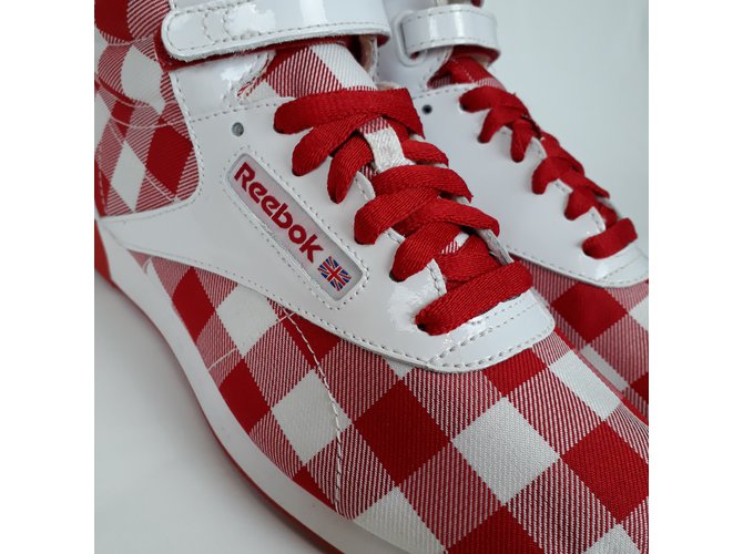 reebok classic enfant rouge