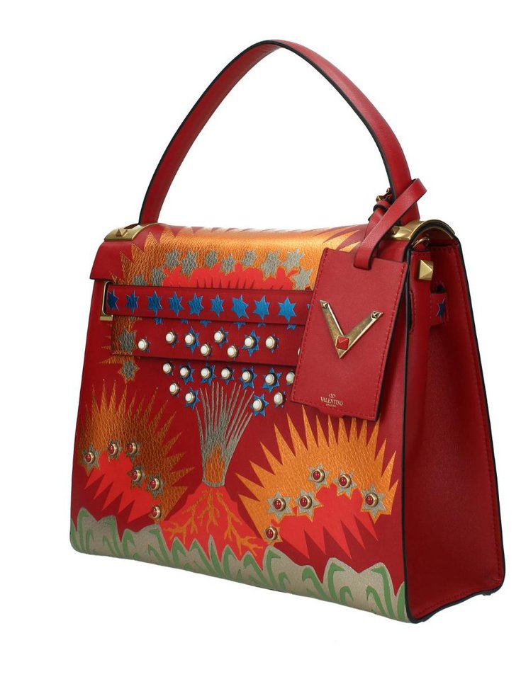 Valentino Garavani handbag new Red Leather ref.99988 - Joli Closet