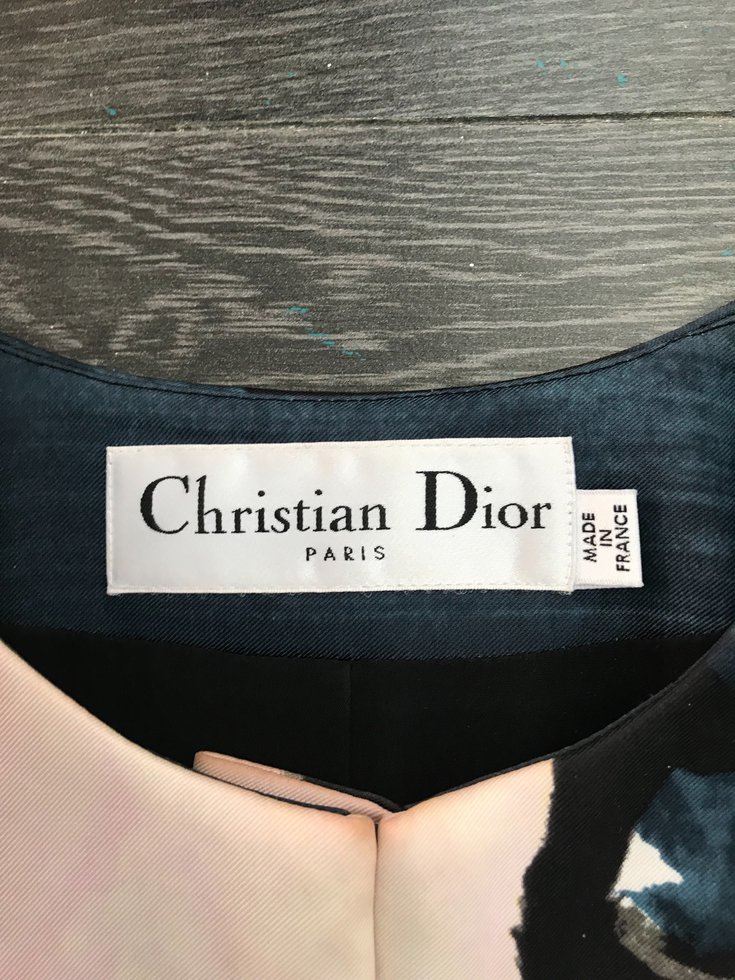 Christian Dior Jackets Blue Silk ref.110472 - Joli Closet