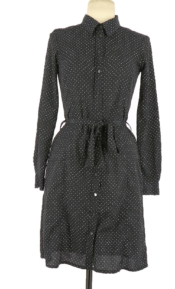 Ikks Dress Black Polyester ref.110638 - Joli Closet