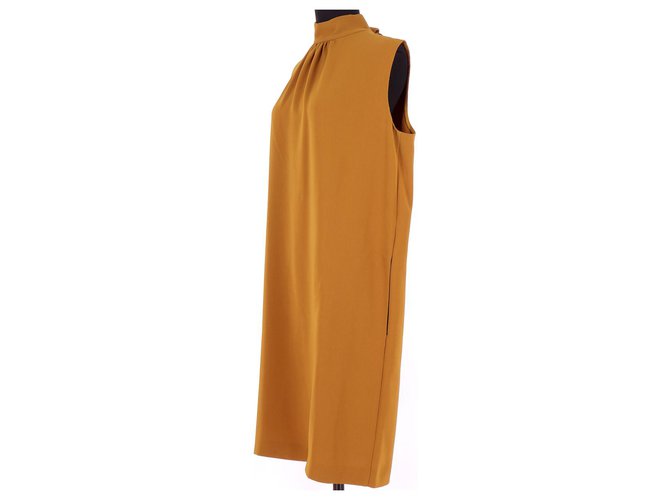 Joseph robe Yellow Triacetate ref.112737 - Joli Closet