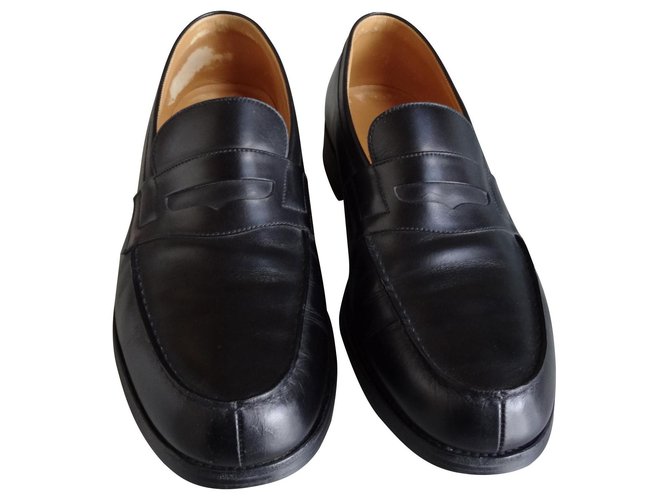 chaussure cuir noir homme
