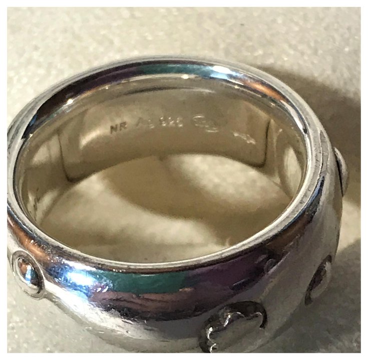 Vintage Ring / Ring(1960/75) Montblanc GM in Sterling Silver 925 ...