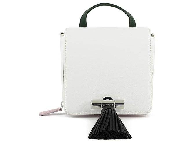 Kenzo bag new White Leather ref.123593 Joli Closet
