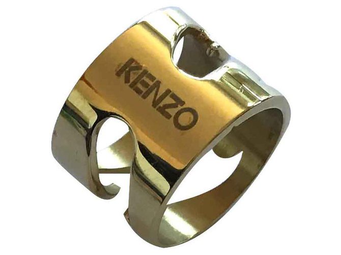 Kenzo Rings Golden Goldplated ref.125632 Joli Closet