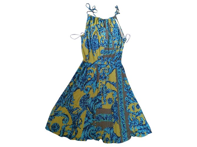 versace robe multicolor