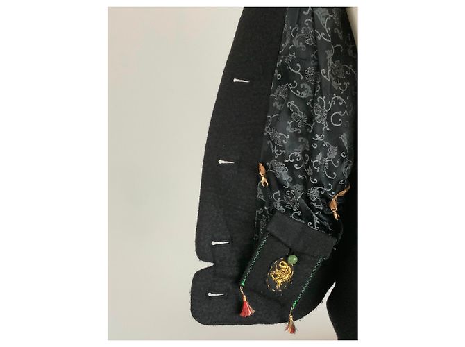 Tailleur Jupe Hugo Boss Noir - Laine Stretch - Taille 40 (FR) / 42 (IT) - État Excellent
