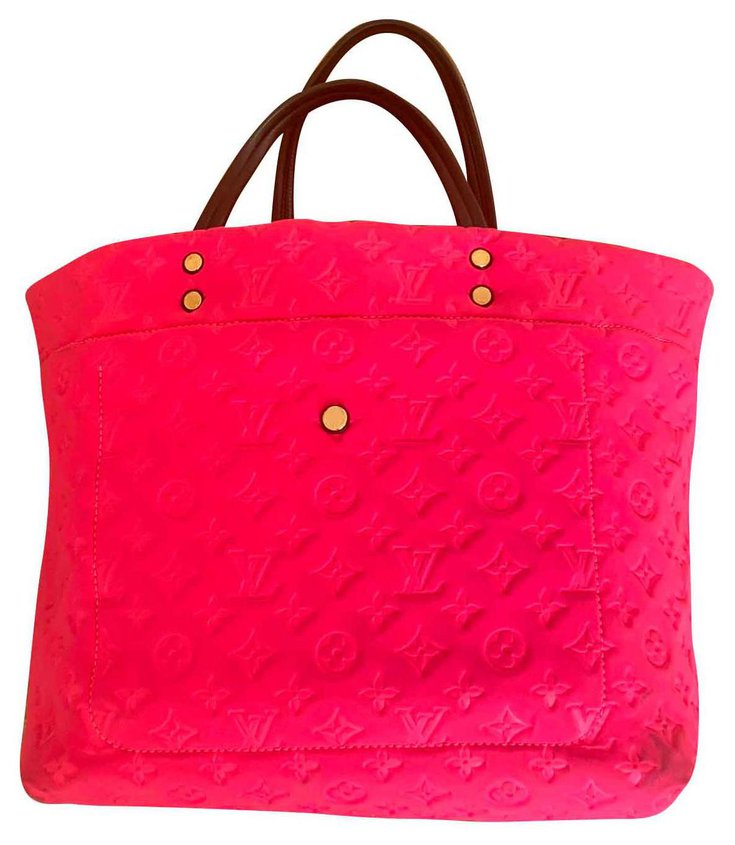 monogram neoprene bag