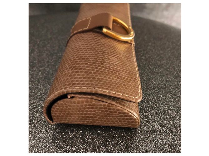 Lot De 5 étuis à Lunettes En Cuir Synthétique Fin - Pochette Portable, Fermeture Magnétique - Pour Femmes, Plusieurs Couleurs