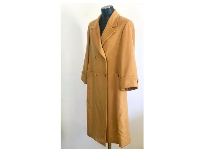 Manteaux Hermès Manteau oversize en cachemire Hermès Cachemire Caramel